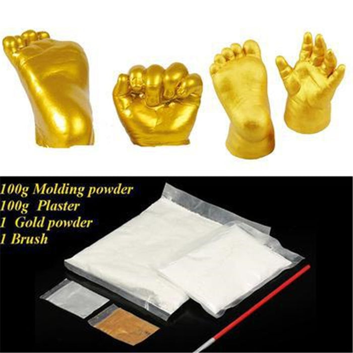 3D Baby Hand and Foot Casting Keepsake Kit - Cozy Nursery