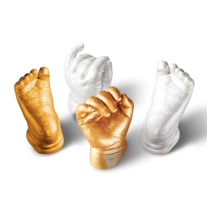 3D Baby Hand and Foot Casting Keepsake Kit - Cozy Nursery