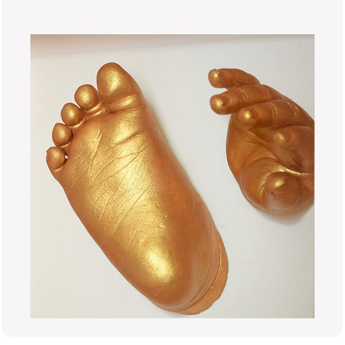 3D Baby Hand and Foot Casting Keepsake Kit - Cozy Nursery