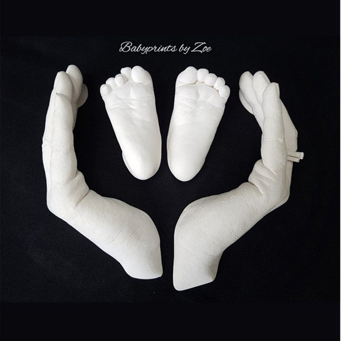 3D Baby Hand and Foot Casting Keepsake Kit - Cozy Nursery