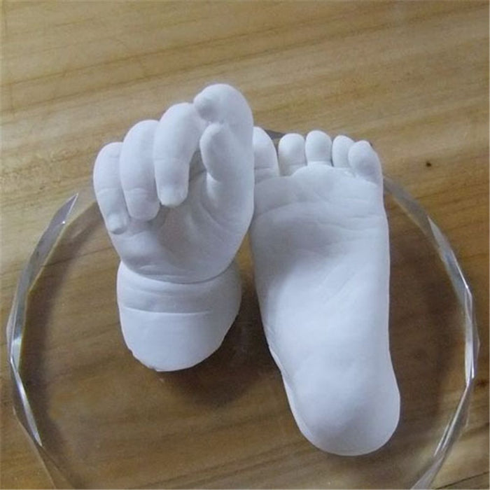 3D Baby Hand and Foot Casting Keepsake Kit - Cozy Nursery