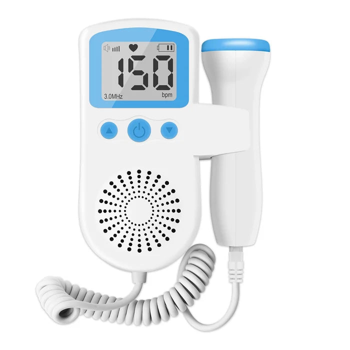3MHz Ultrasonic Baby Heartbeat Monitor - Cozy Nursery