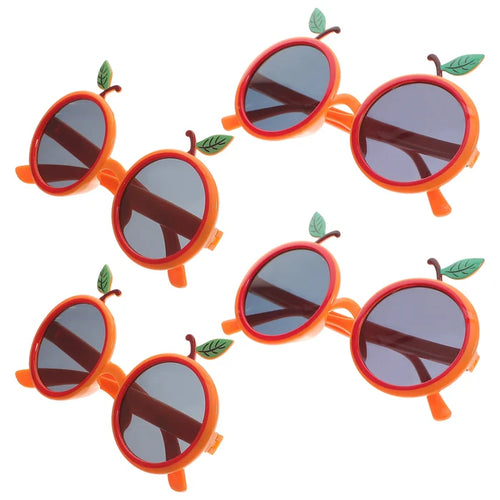 4 Pcs Orange Kids Glasses