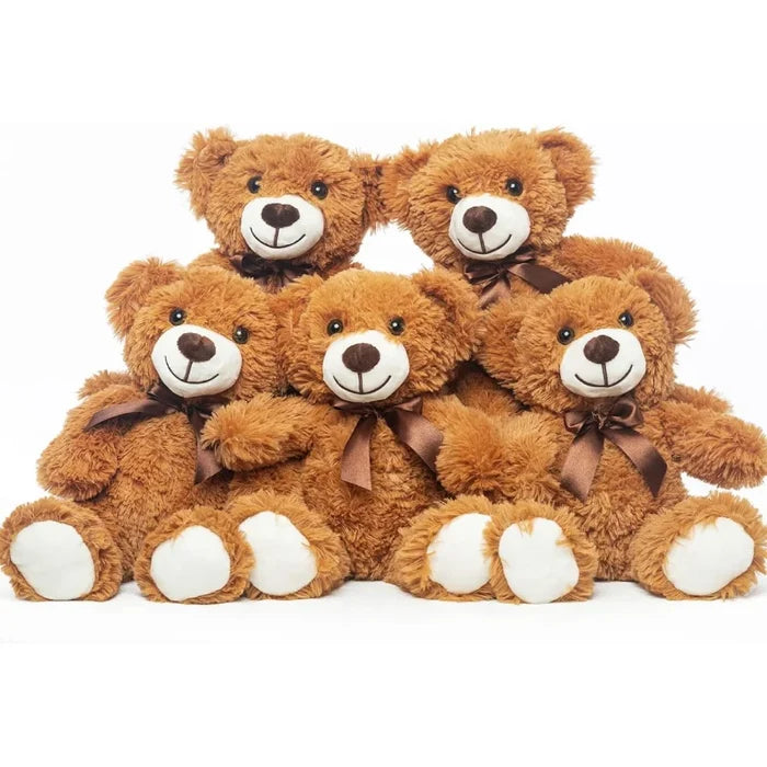 5Pcs Bears Plush Toys
