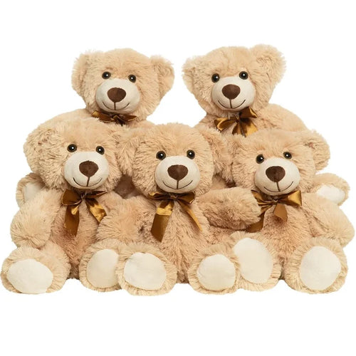 5Pcs Bears Plush Toys