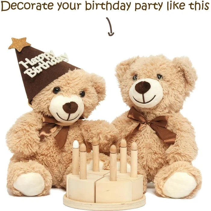 5Pcs Bears Plush Toys