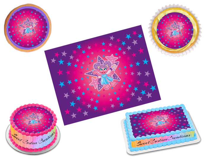 Abby Cadabby Edible Image Frosting Sheet #23 Topper (70+ sizes)
