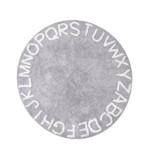 ABC Round Play Mat 120CM Diameter - Cozy Nursery