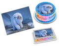Abominable Edible Image Frosting Sheet #1 Topper (70+ sizes)