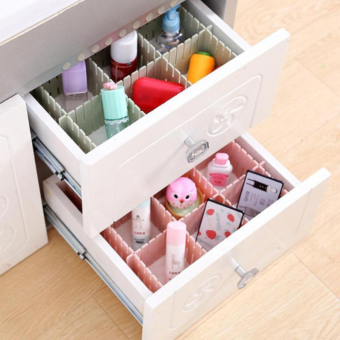 Adjustable Plastic Drawer Dividers - Cozy Nursery