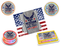 Air Force Edible Image Frosting Sheet #10 (70+ sizes)