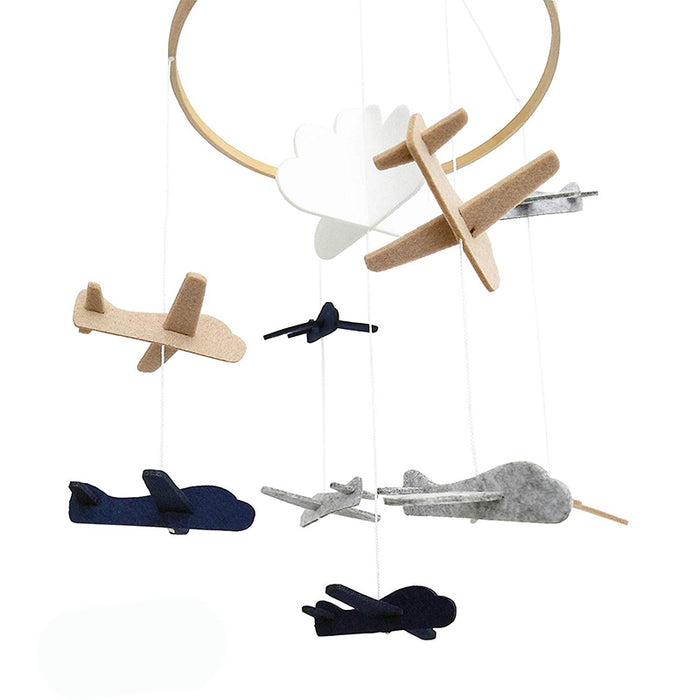 Airplane Crib Mobile - Cozy Nursery