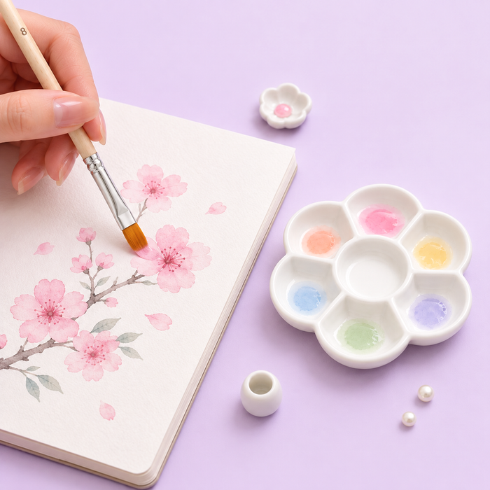 Akashiya Sai Watercolor Palette