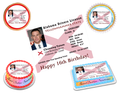 AL Drivers License Edible Image Frosting Sheet Topper (70+ sizes)