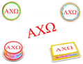 Alpha Chi Omega Edible Image Frosting Sheet #6 (70+ sizes)