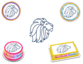Alpha Delta Pi Edible Image Frosting Sheet #15 (70+ sizes)