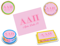 Alpha Delta Pi Edible Image Frosting Sheet #6 (70+ sizes)