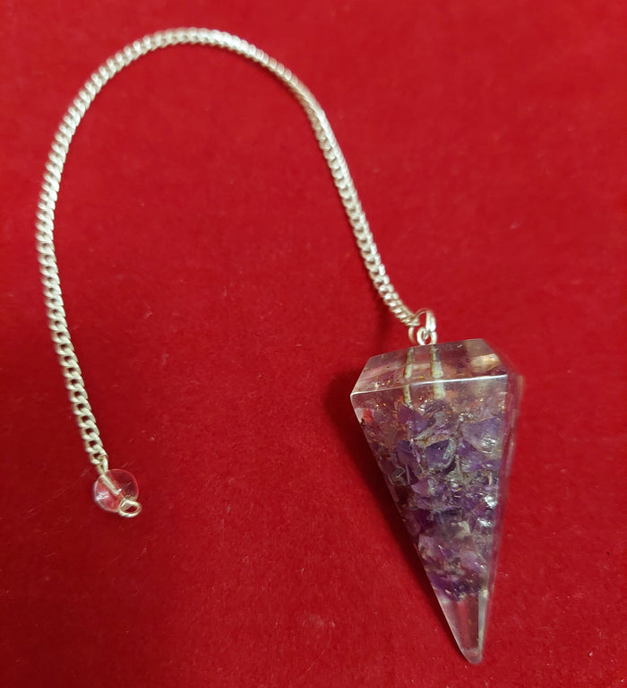 AMETHYST ORGONE PENDULUM