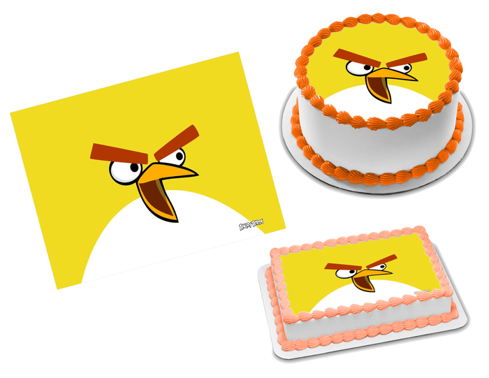 Angry Birds Edible Image Frosting Sheet #4 Topper (70+ sizes)