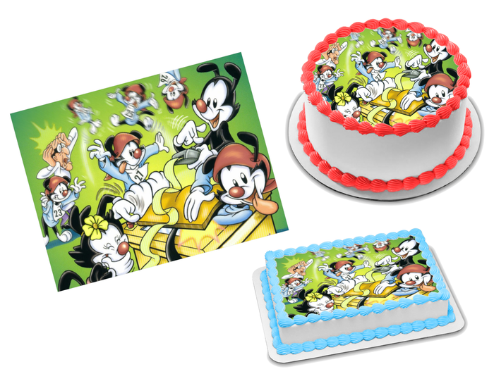 Animaniacs Edible Image Frosting Sheet #12 Topper (70+ sizes)