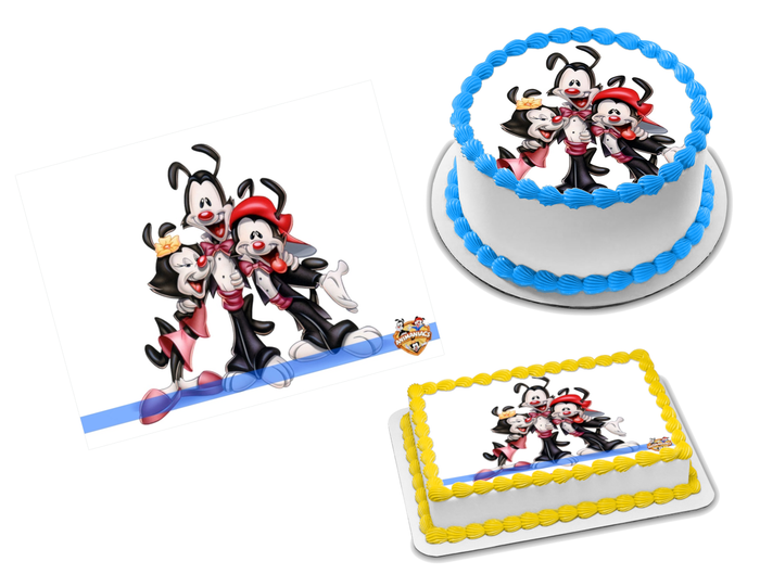 Animaniacs Edible Image Frosting Sheet #5 Topper (70+ sizes)