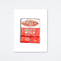Atlanta Dairies Art Print