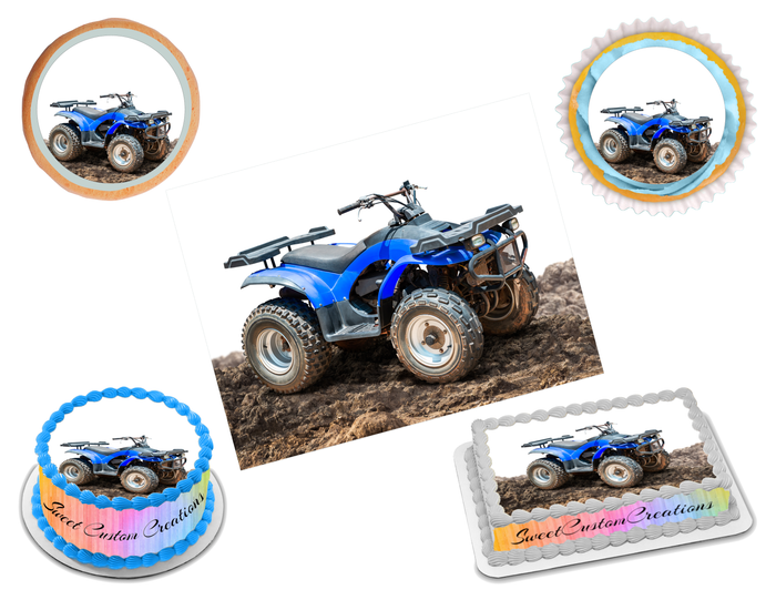 ATV Edible Image Frosting Sheet #1 Topper (70+ sizes)