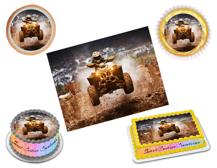 ATV Edible Image Frosting Sheet #2 Topper (70+ sizes)