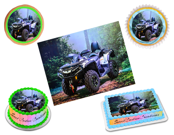 ATV Edible Image Frosting Sheet #5 Topper (70+ sizes)