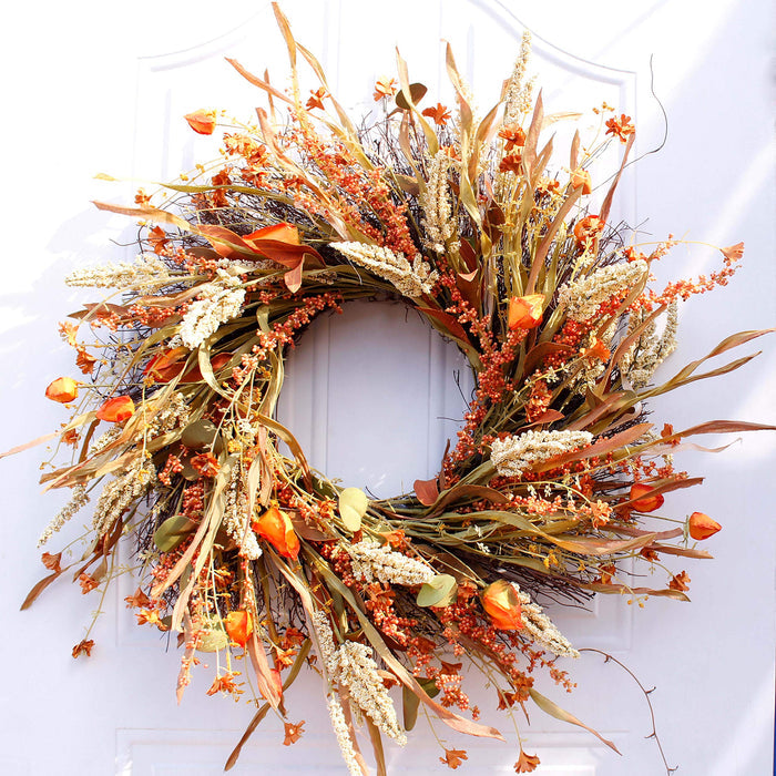 Autumn Wreath Door decor - Cozy Nursery