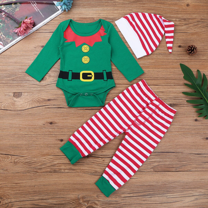 Baby Autumn Christmas Clothes Set