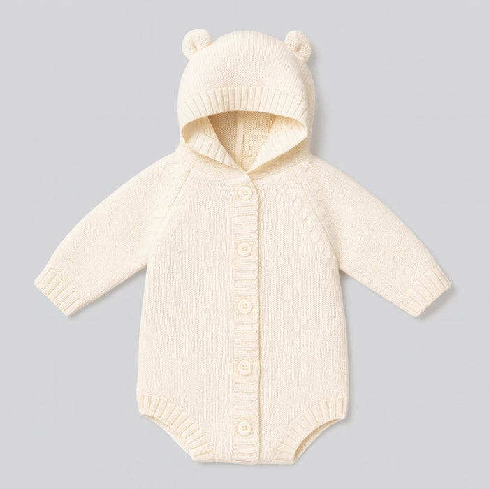Baby Bear Knit Romper
