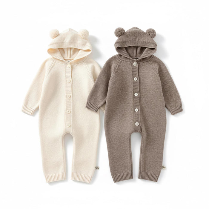 Baby Bear Knit Romper