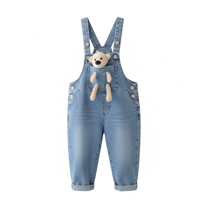Baby Bear Overalls - Cozy Nursery