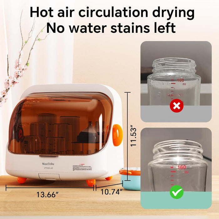 Baby Bottle Sterilizer and Dryer – UV Sterilizer 20L Large Capacity