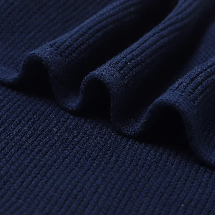 Baby Boy Navy Blue Blanket
