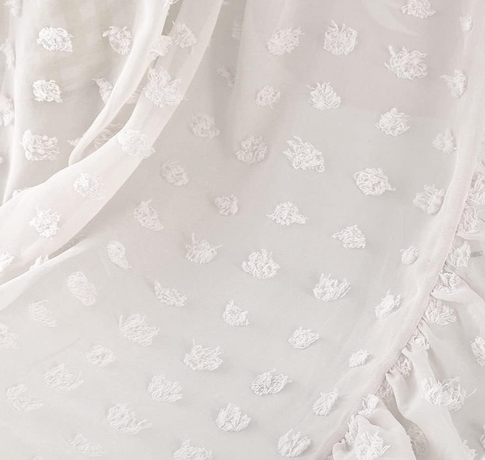 Baby Crib Lace Canopy - Cozy Nursery