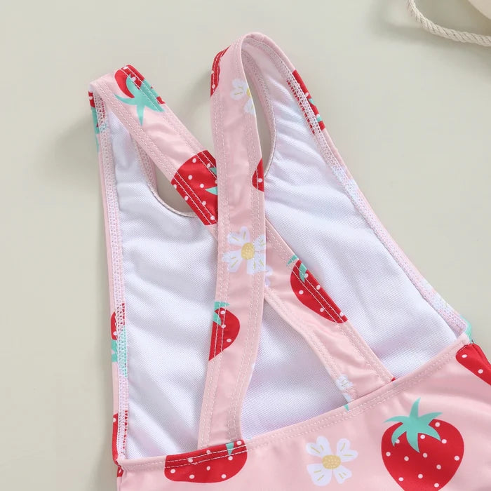 Baby Girl Floral Bathing Suit - Cozy Nursery