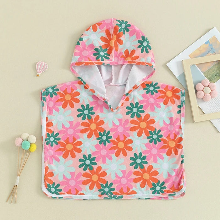 Baby Girl Hooded Beach Towel