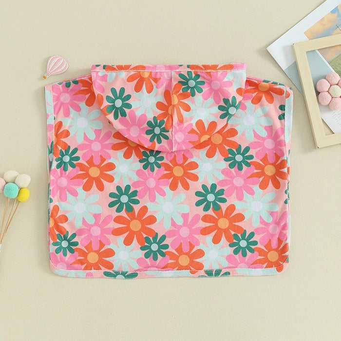 Baby Girl Hooded Beach Towel
