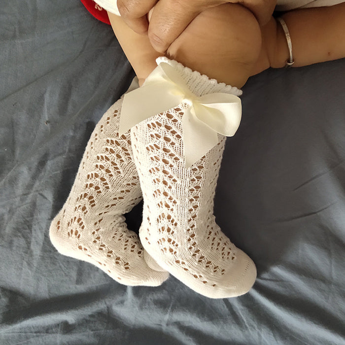 Baby Girl Knee-High Socks