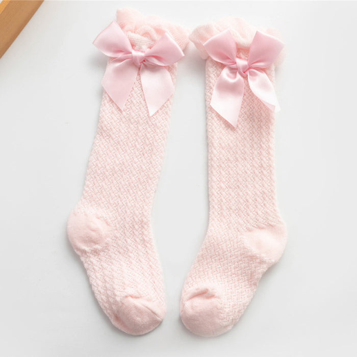 Baby Girl Knee-High Socks