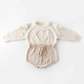 Baby Girl Knitted Jumpsuit