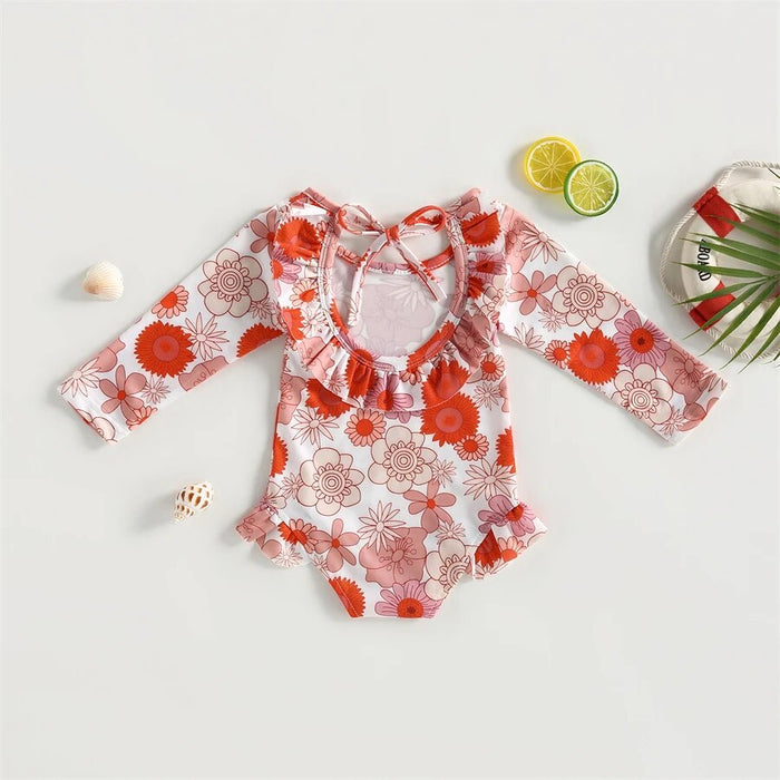 Baby Girl Summer Swimsuit Boho