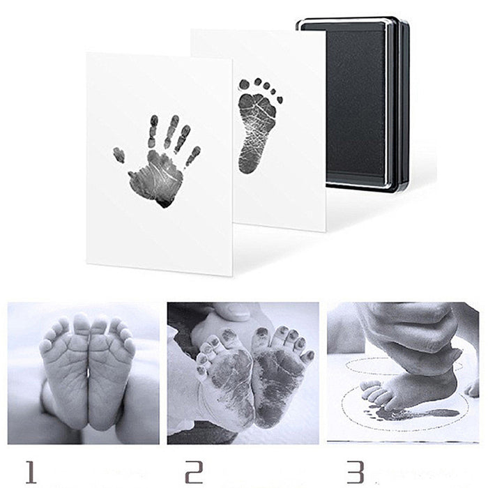 Baby Keepsake Handprint Footprint Pad - Cozy Nursery