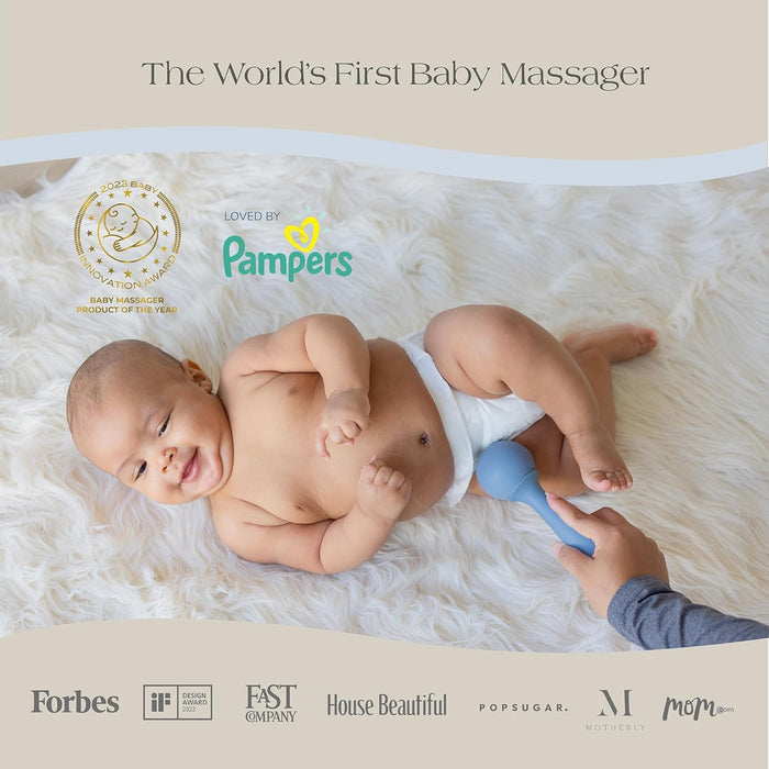 Baby Massager for Constipation, Gas Relief, Colic Calm, and Sleep Aid