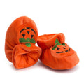 Baby pumpkin booties - Cozy Nursery