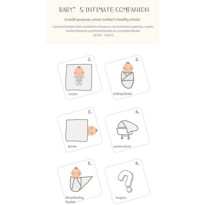 Baby Receiving Blanket - Cozy Nursery