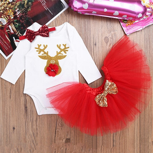 Baby Rompers Set for Christmas