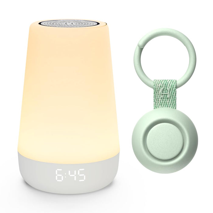 Baby Sleep Bundle: Home & Travel Sound Machines Includes Rest 2Nd Gen and Portable Rest Go (Mint)